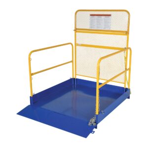 Vestil FTLP-5454-HR Fork Truck Loading Platform W/Handrails