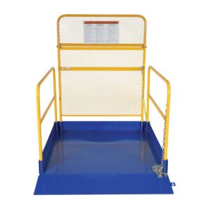 Vestil FTLP-5454-HR Fork Truck Loading Platform W/Handrails