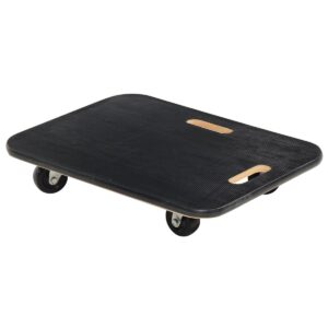 Vestil Fiber Wood Dolly W/Rubber Caster