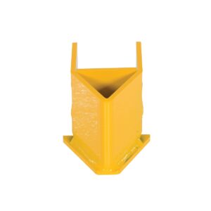 Vestil G3-V4-YL Rack Upright Guard Yellow