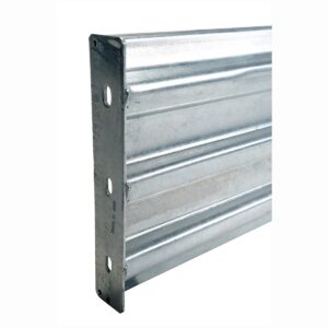 Vestil Galvanized Guard Rail-Bolt On