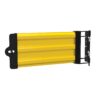 Vestil 3 Rib Gate BL Hinged YL Guard Rail Long