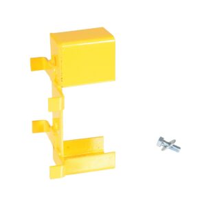 Vestil GR-STC8-DI-BKT-YL Channel Guard Rail - Mounting Bracket