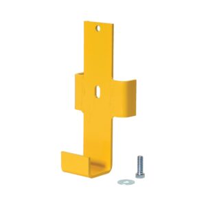 Vestil GR-STC8-DI-BKTCS-YL Ctr Support Bracket 10 or 12 Foot Rail