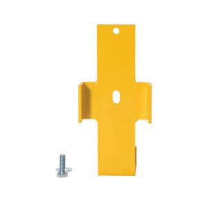 Vestil GR-STC8-DI-BKTCS-YL Ctr Support Bracket 10 or 12 Foot Rail