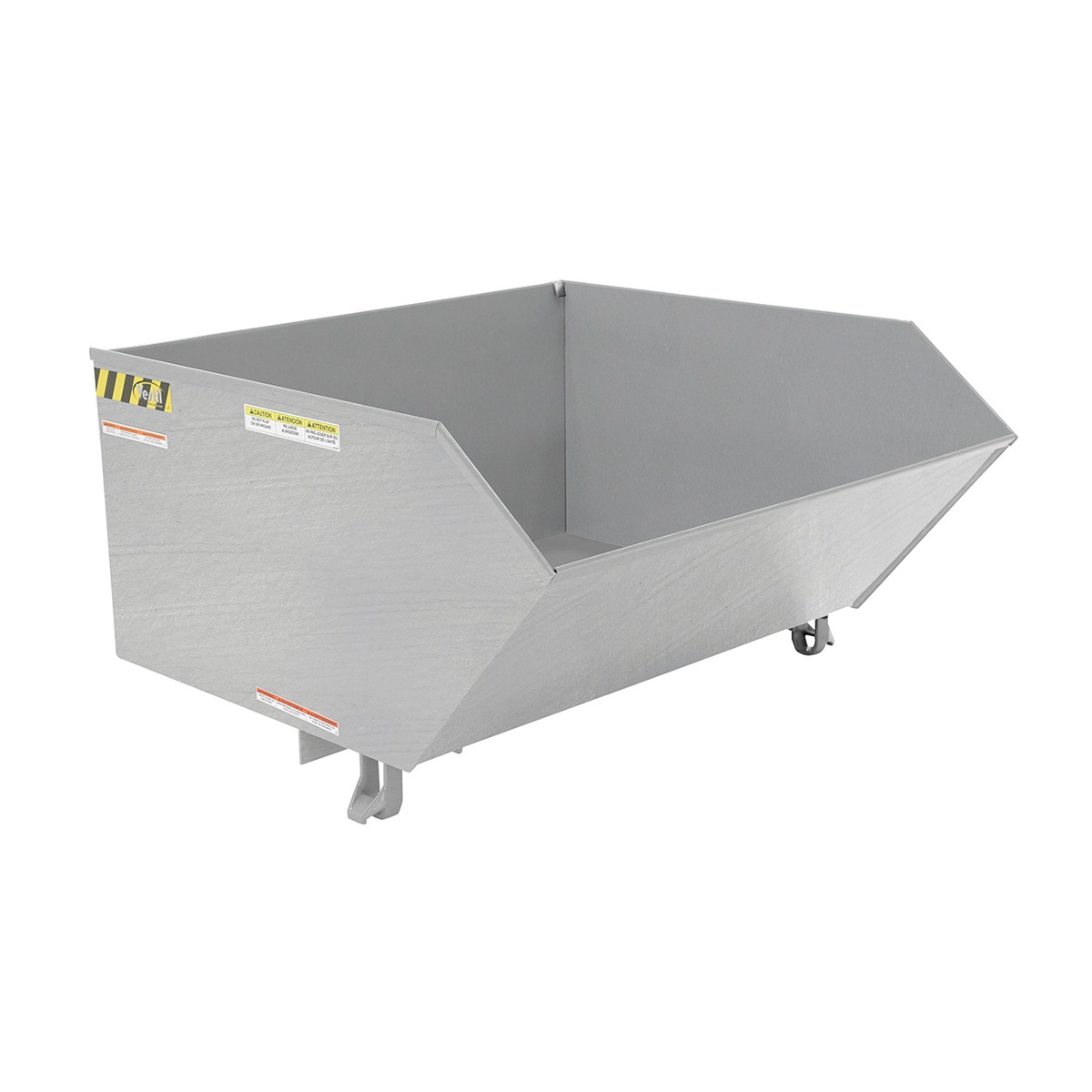 Vestil Low Profile Hopper HD 1 CU Yard
