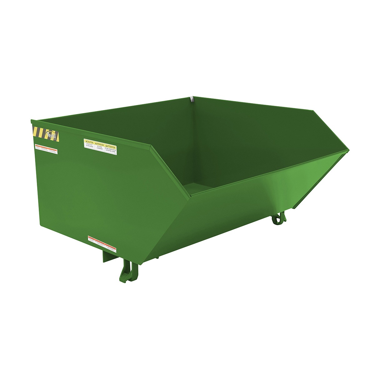 Vestil Low Profile Hopper HD 1 CU Yard