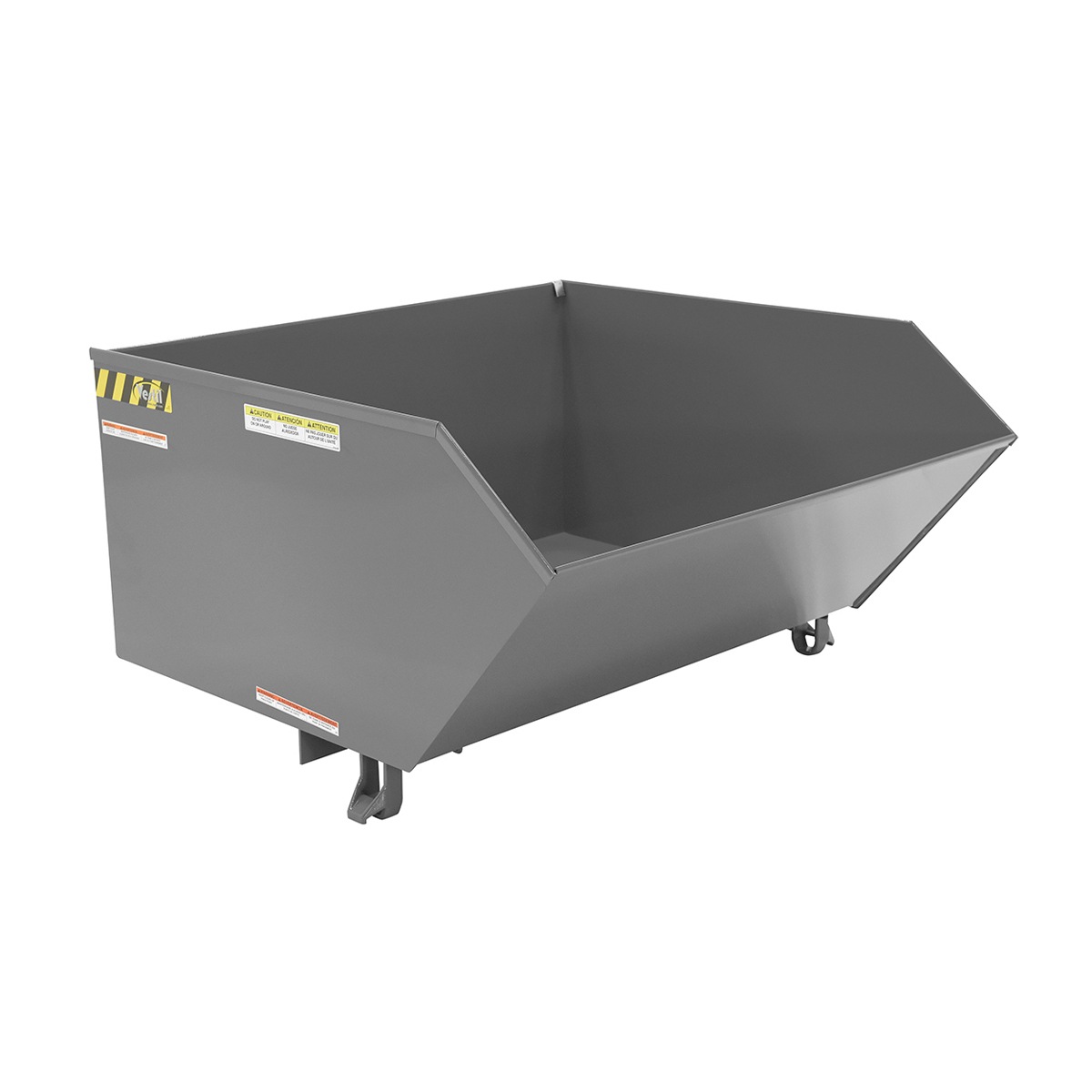 Vestil Low Profile Hopper HD 1 CU Yard