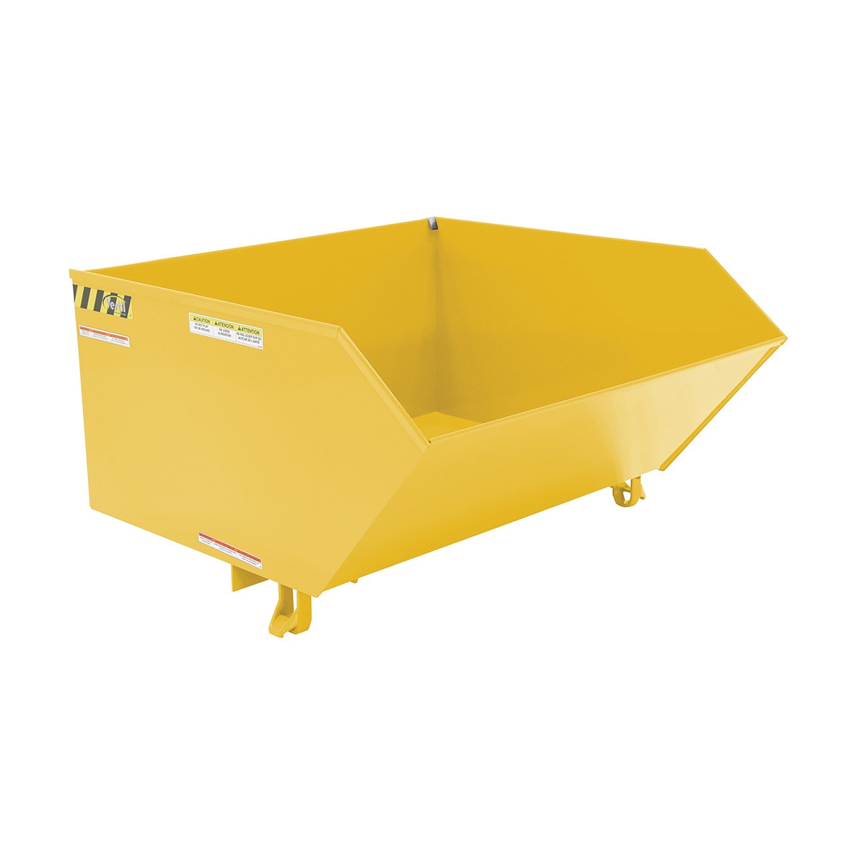 Vestil Low Profile Hopper HD 1 CU Yard