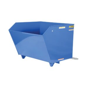 Vestil Low Profile Hopper HD 1.5 CU Yard