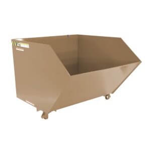 Vestil Low Profile Hopper HD 1.5 CU Yard