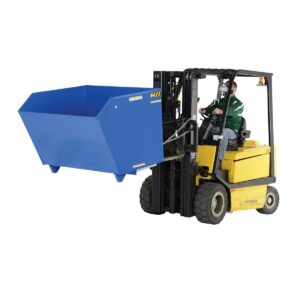 Vestil Low Profile Hopper HD 1.5 CU Yard