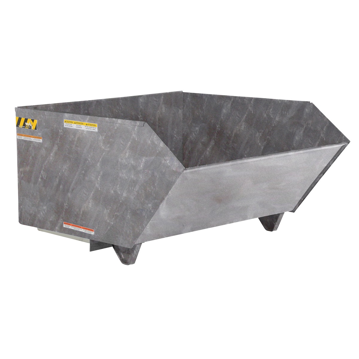 Vestil Low Profile Hopper HD 1.5 CU Yard