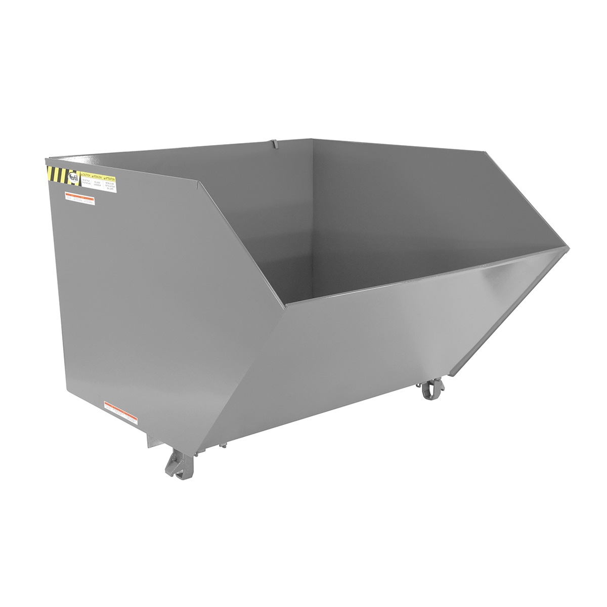 Vestil Low Profile Hopper HD 1.5 CU Yard