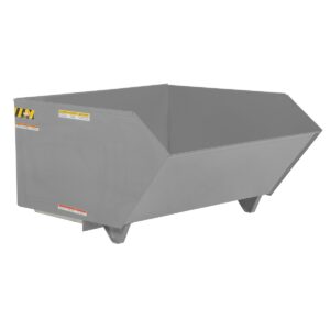 Vestil Low Profile Hopper HD 1.5 CU Yard