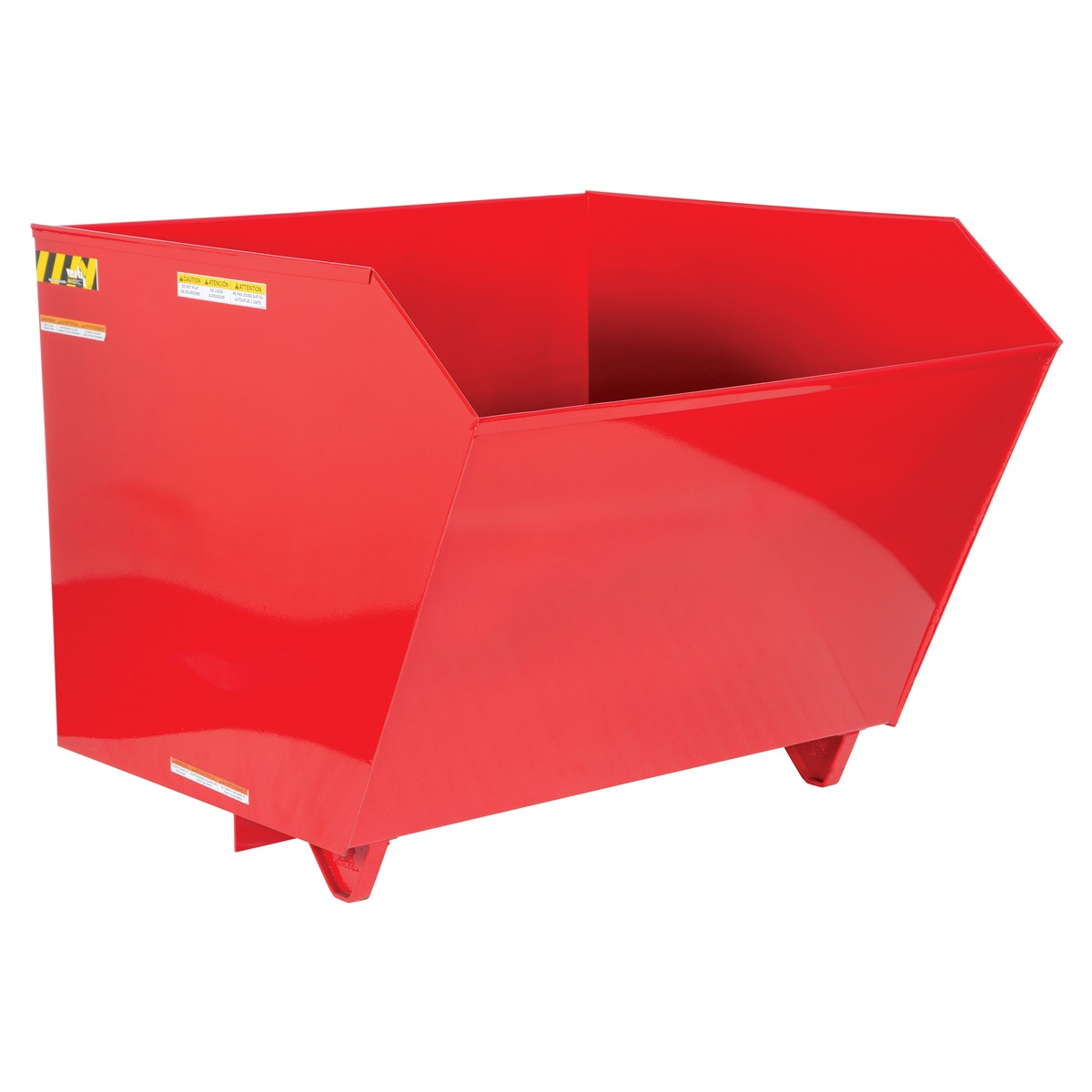 Vestil Low Profile Hopper HD 1.5 CU Yard