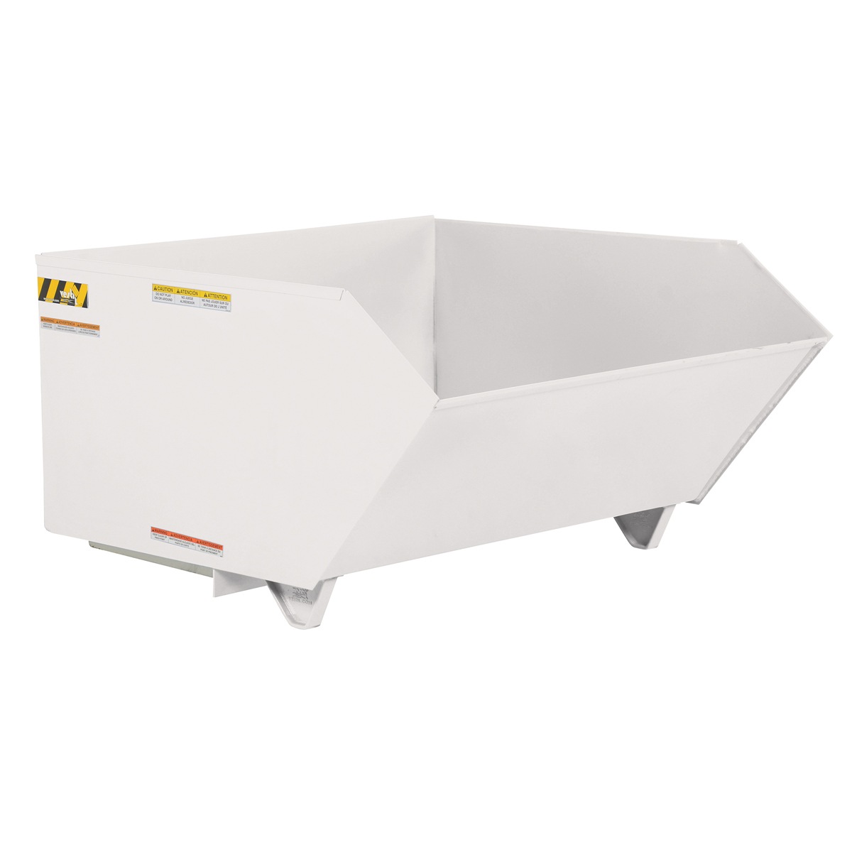 Vestil Low Profile Hopper HD 1.5 CU Yard