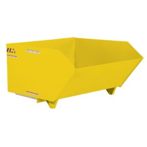 Vestil Low Profile Hopper HD 1.5 CU Yard