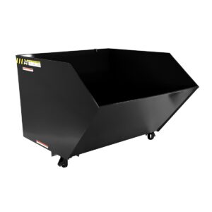 Vestil Low Profile Hopper MD 1.5 CU Yard