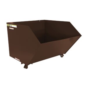 Vestil Low Profile Hopper MD 1.5 CU Yard