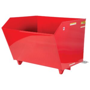 Vestil Low Profile Hopper MD 1.5 CU Yard
