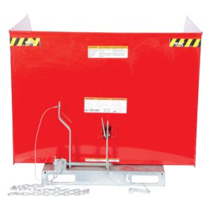 Vestil Low Profile Hopper MD 1.5 CU Yard