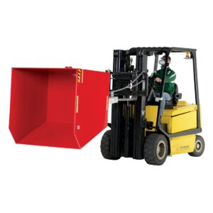 Vestil Low Profile Hopper MD 1.5 CU Yard