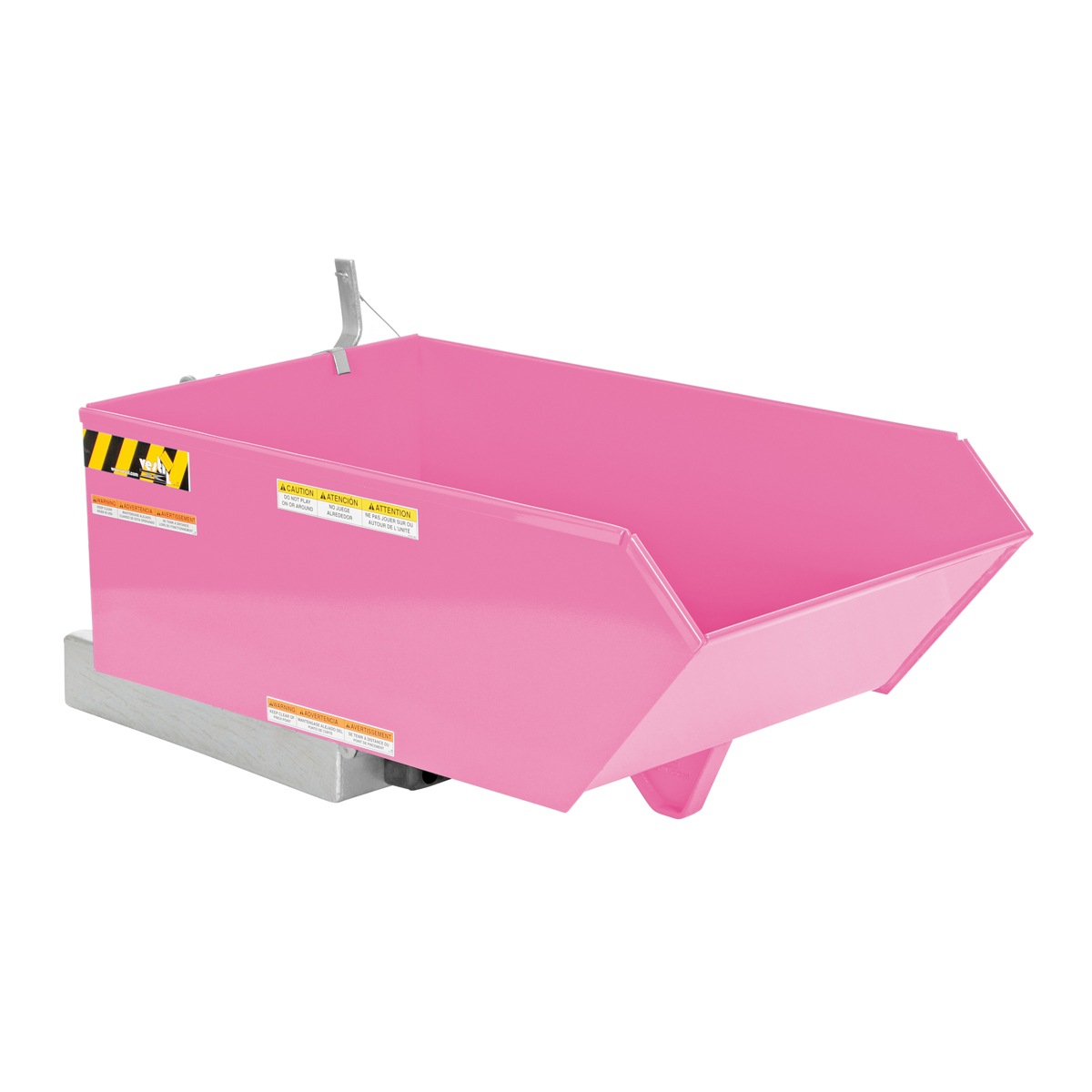 Vestil Low Profile Hopper HD .25 CU Yard