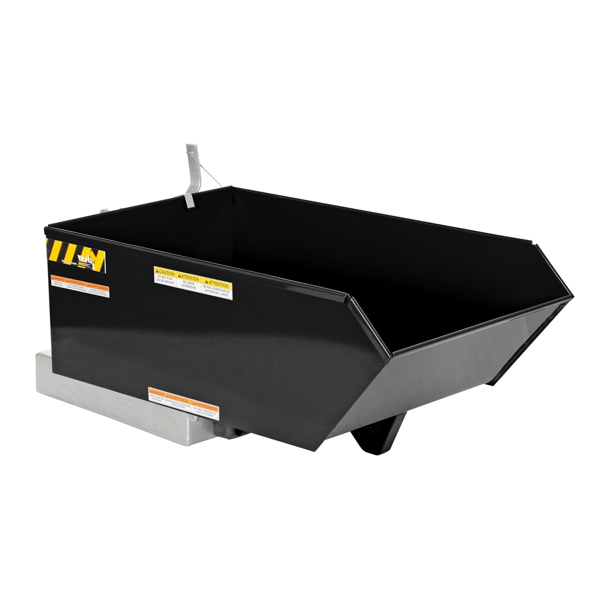 Vestil Low Profile Hopper HD .25 CU Yard