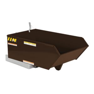 Vestil Low Profile Hopper HD .25 CU Yard