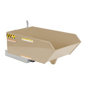 Vestil Low Profile Hopper HD .25 CU Yard