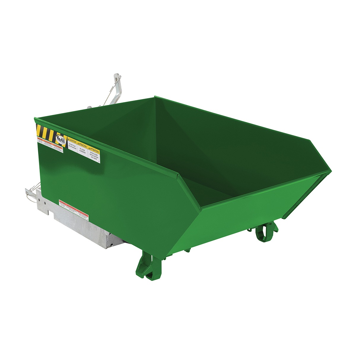 Vestil Low Profile Hopper HD .25 CU Yard