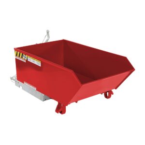 Vestil Low Profile Hopper HD .25 CU Yard