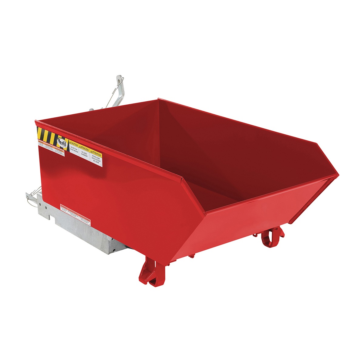 Vestil Low Profile Hopper HD .25 CU Yard