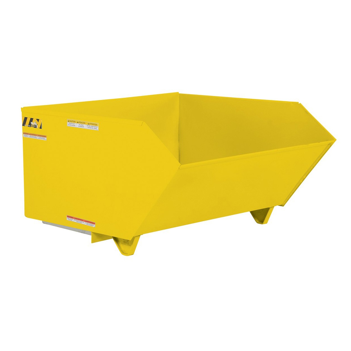 Vestil Low Profile Hopper MD .25 CU Yard