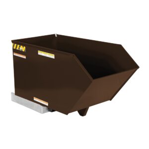 Vestil Low Profile Hopper HD .50 CU Yard