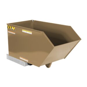 Vestil Low Profile Hopper HD .50 CU Yard