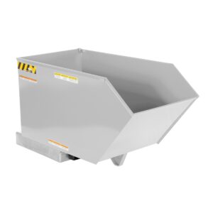 Vestil Low Profile Hopper HD .50 CU Yard