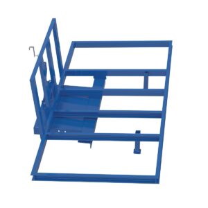 Vestil H-FBOD-4896-2 Open Sided Hopper Open Deck