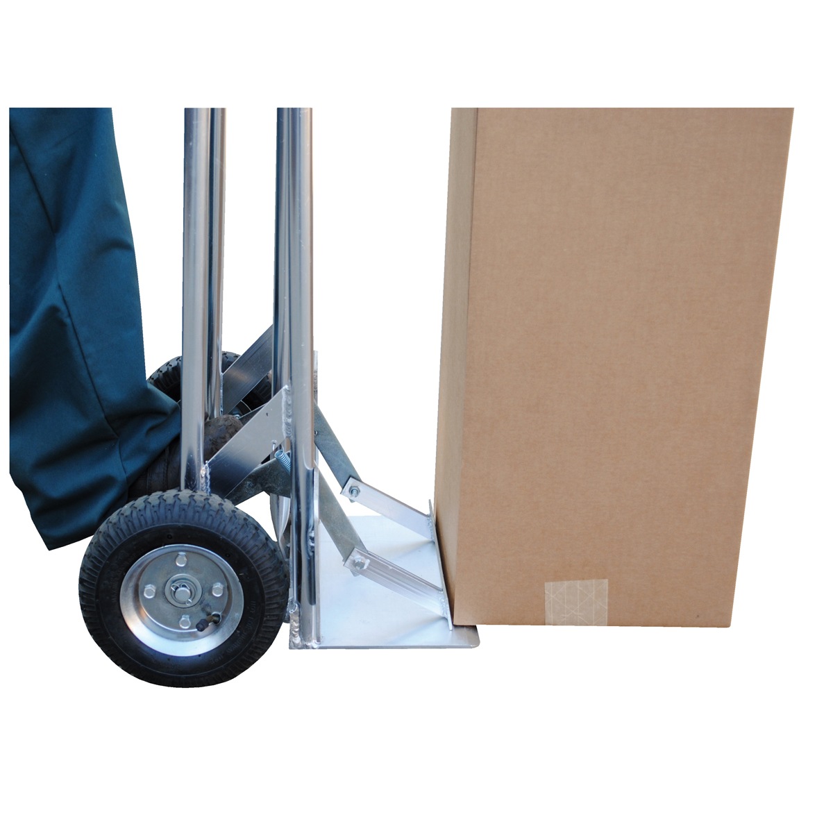 Vestil HBST-500 High Back Aluminum Hand Truck 300 LB Cap