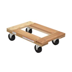 Vestil Hardwood Dolly Open Deck