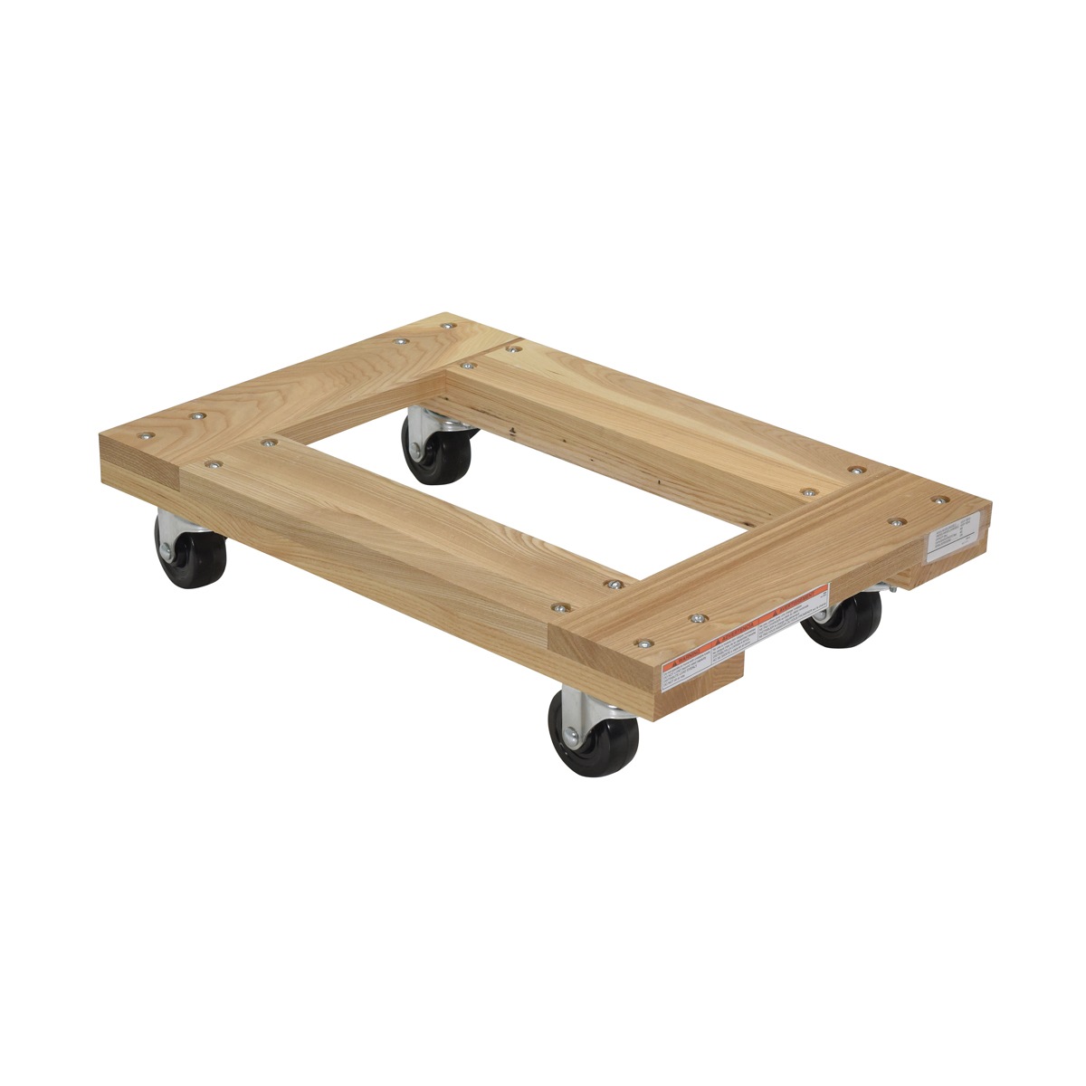 Vestil Hardwood Dolly Open Deck