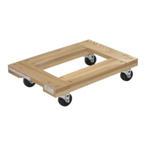Vestil Hardwood Dolly Open Deck