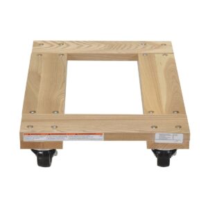 Vestil Hardwood Dolly Open Deck