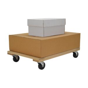 Vestil Hardwood Dolly Open Deck