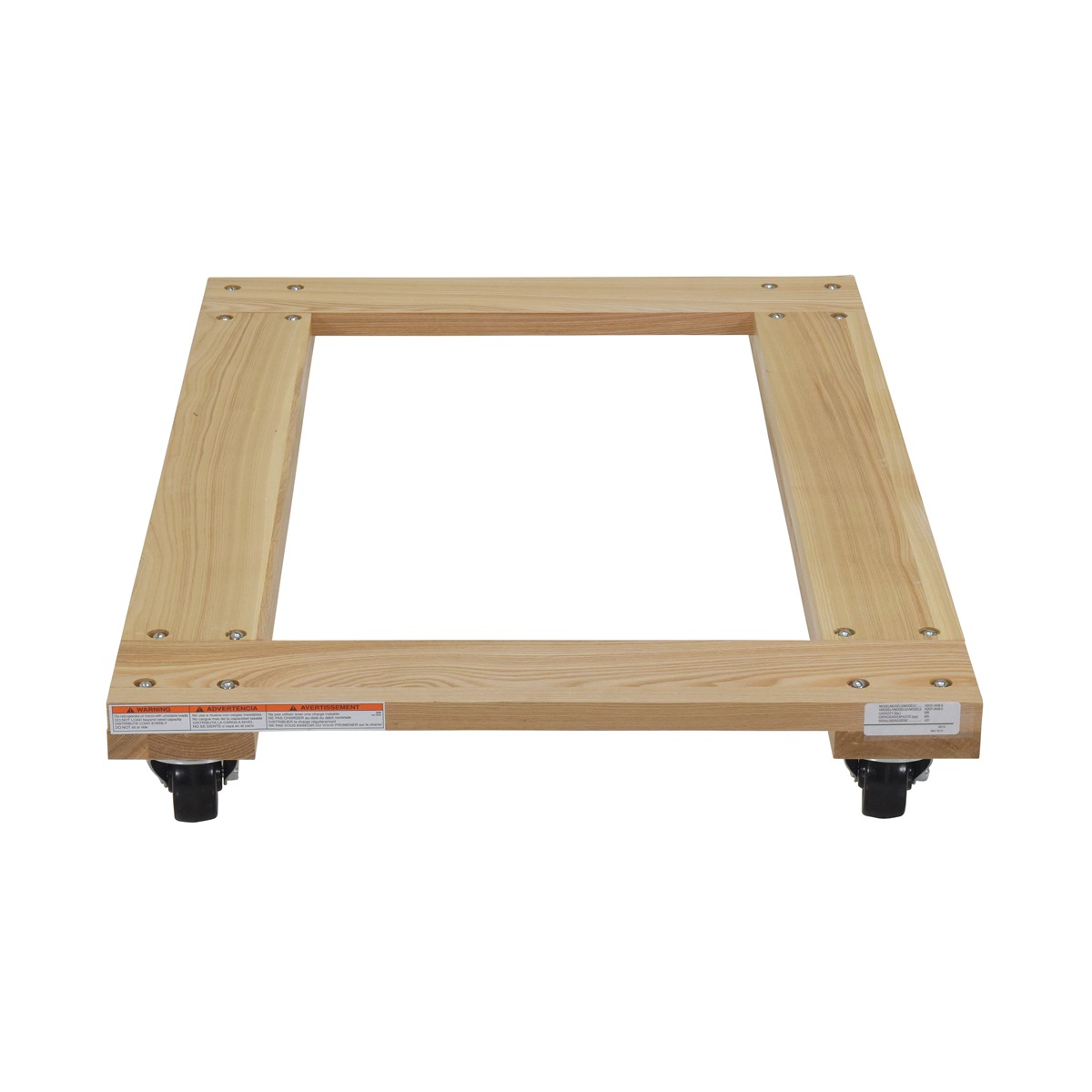 Vestil Hardwood Dolly Open Deck
