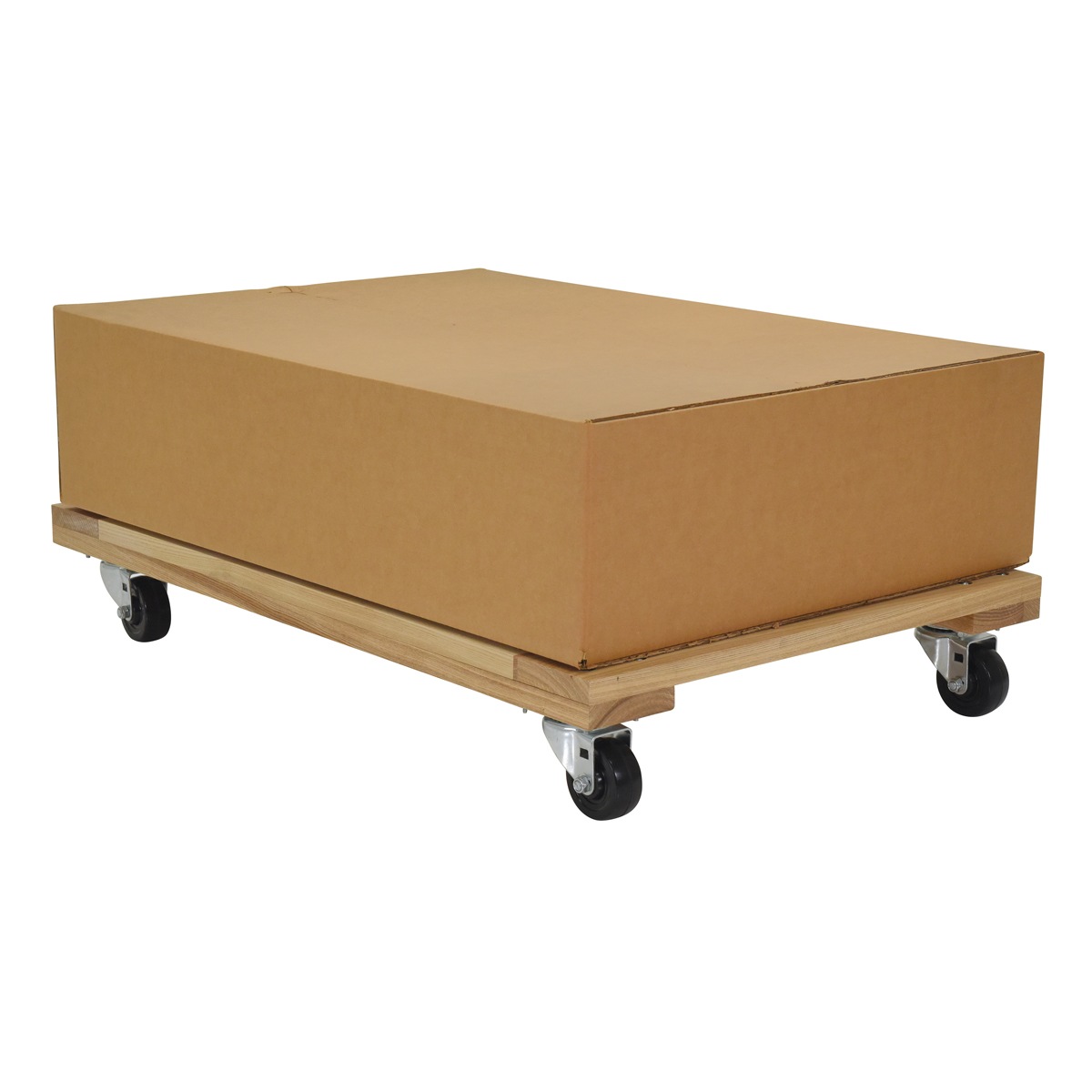 Vestil Hardwood Dolly Open Deck