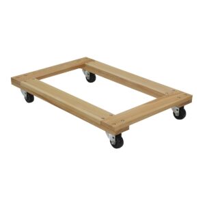 Vestil Hardwood Dolly Open Deck