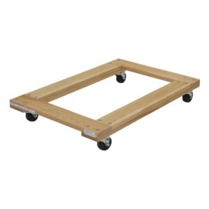 Vestil Hardwood Dolly Open Deck