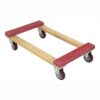 Vestil HDOR-1830-12 Hardwood Dolly Rubber Ends 1.2K LB 18X30
